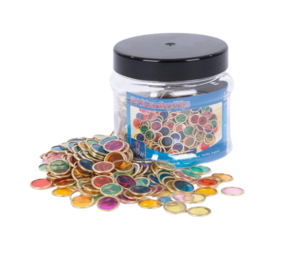 Shaw Magnets Pot met 500 Gekleurde Fiches Shaw Magnets Pot met 500 Gekleurde Fiches