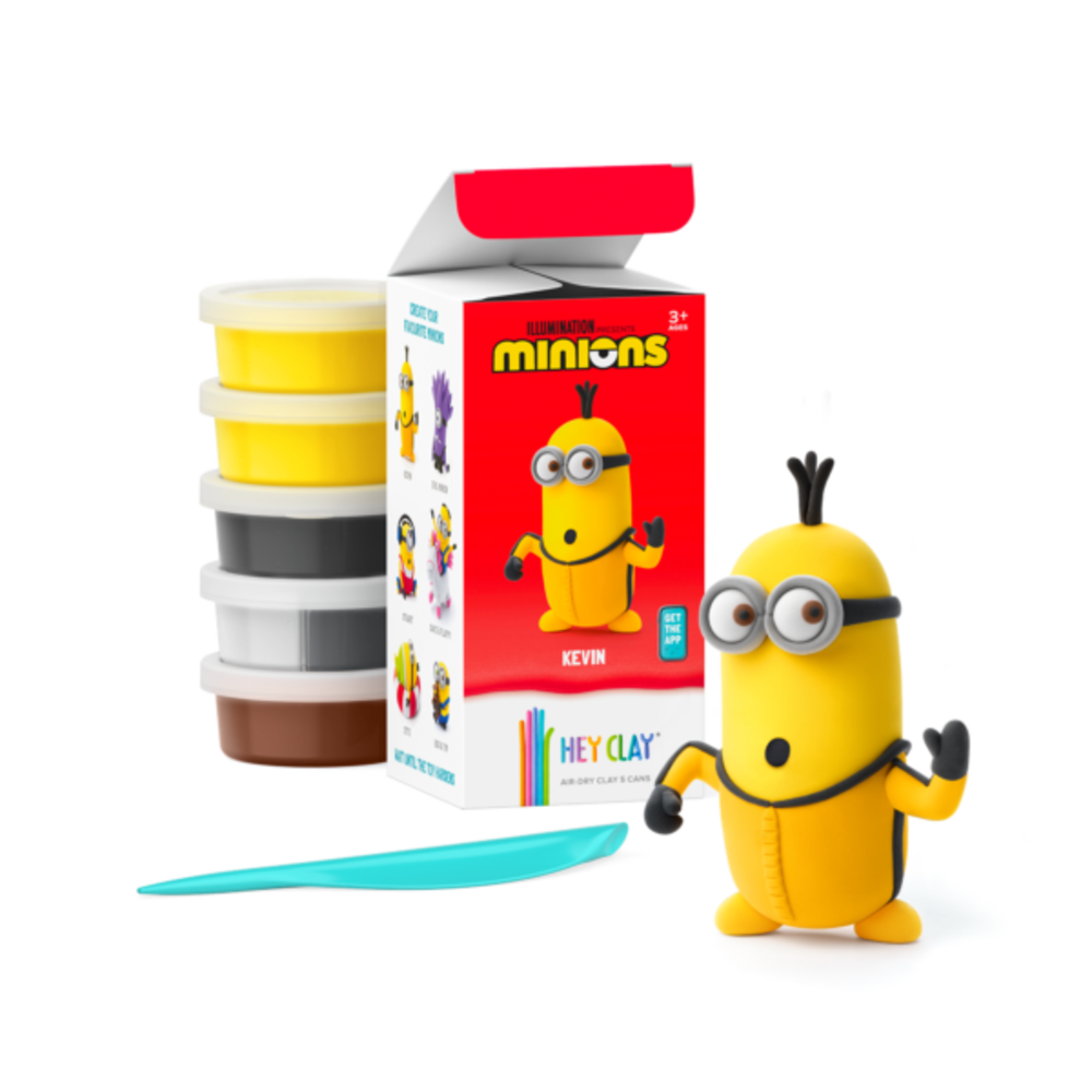 Hey Clay Interactieve Boetseerklei Limited Edition Minions Kevin Hey Clay Interactieve Boetseerklei Limited Edition Minions Kevin