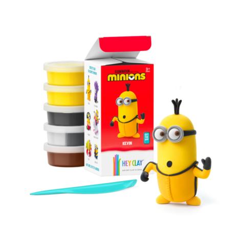 Hey Clay Interactieve Boetseerklei Limited Edition Minions Kevin Hey Clay Interactieve Boetseerklei Limited Edition Minions Kevin