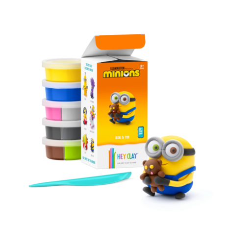 Hey Clay Interactieve Boetseerklei Limited Edition Minions Bob Hey Clay Interactieve Boetseerklei Limited Edition Minions Bob