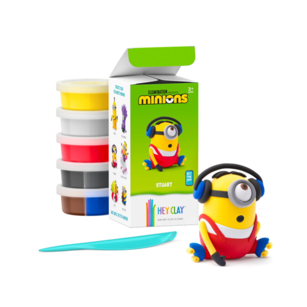 Hey Clay Interactieve Boetseerklei Limited Edition Minions Stuart