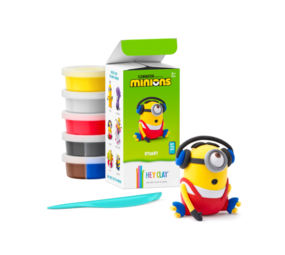Hey Clay Interactieve Boetseerklei Limited Edition Minions Stuart Hey Clay Interactieve Boetseerklei Limited Edition Minions Stuart