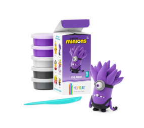 Hey Clay Interactieve Boetseerklei Limited Edition Minions Evil Hey Clay Interactieve Boetseerklei Limited Edition Minions Evil