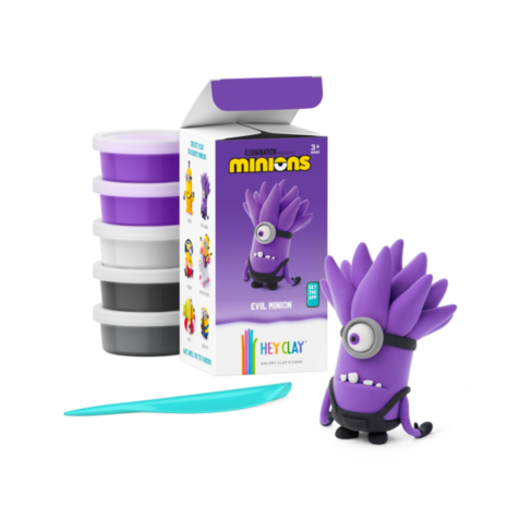 Hey Clay Interactieve Boetseerklei Limited Edition Minions Evil Hey Clay Interactieve Boetseerklei Limited Edition Minions Evil