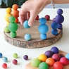 Grimm's Houten Ballen Regenboog 12 stuks Grimm's Houten Ballen Regenboog 12 stuks