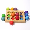 Grimm's Houten Ballen Regenboog 12 stuks Grimm's Houten Ballen Regenboog 12 stuks