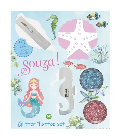 Souza! Glitter tattoo set Mermaid Souza! Glitter tattoo set Mermaid