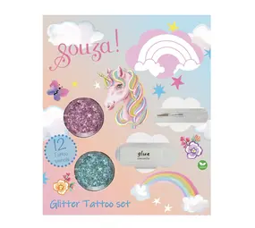 Souza! Glitter tattoo set Unicorn Souza! Glitter tattoo set Unicorn