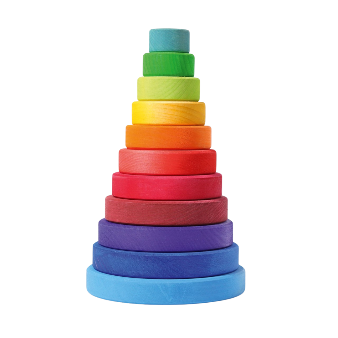 Houten Stapeltoren afbeelding