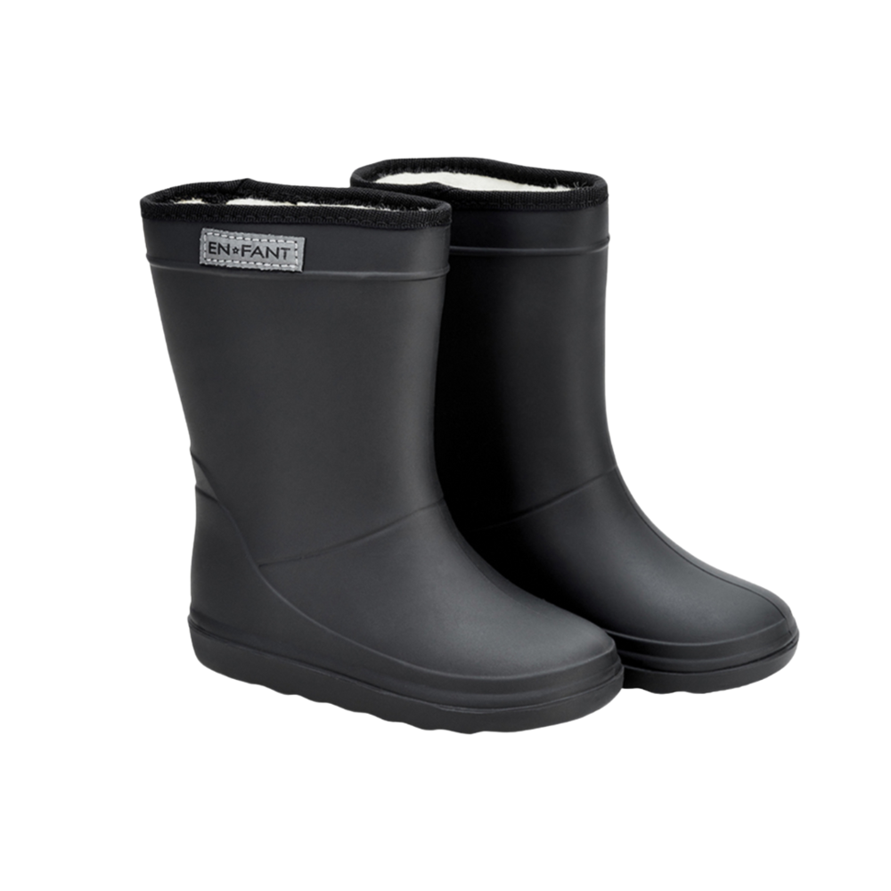 EnFant Regenlaarsjes Thermoboots Black EnFant Regenlaarsjes Thermoboots Black