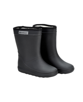 EnFant Regenlaarsjes Thermoboots Black