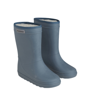 EnFant Regenlaarsjes Thermoboots Dark Slate