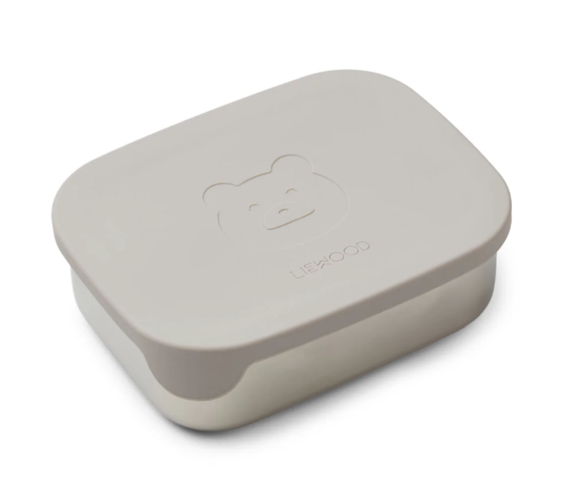 Liewood Lunchbox Arthur Mr Bear Dumbo Grey Liewood Lunchbox Arthur Mr Bear Dumbo Grey