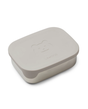 Liewood Lunchbox Arthur Mr Bear Dumbo Grey