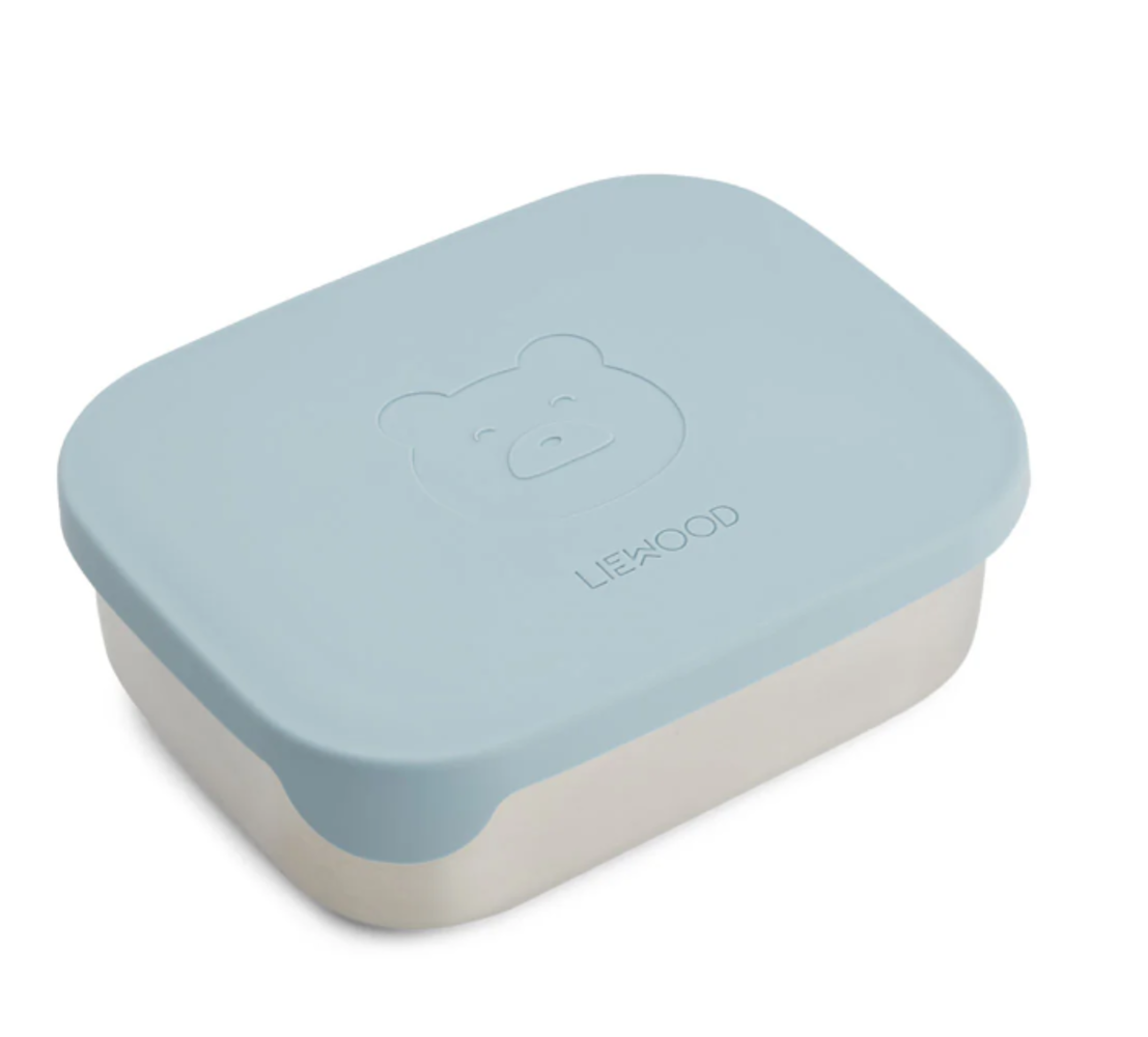 Liewood Lunchbox Arthur Mr Bear Sea Blue Liewood Lunchbox Arthur Mr Bear Sea Blue