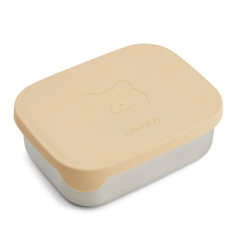 Liewood Lunchbox Arthur Mr Bear Wheat Yellow Liewood Lunchbox Arthur Mr Bear Wheat Yellow