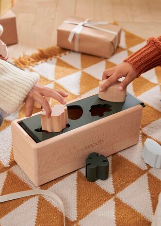 Liewood Houten Vormenstoof Midas Dino Mix Liewood Houten Vormenstoof Midas Dino Mix