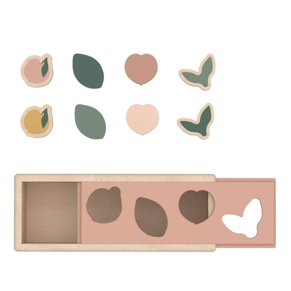 Liewood Houten Vormenstoof Midas Peach Pale Tuscany Multi mix Liewood Houten Vormenstoof Midas Peach Pale Tuscany Multi mix