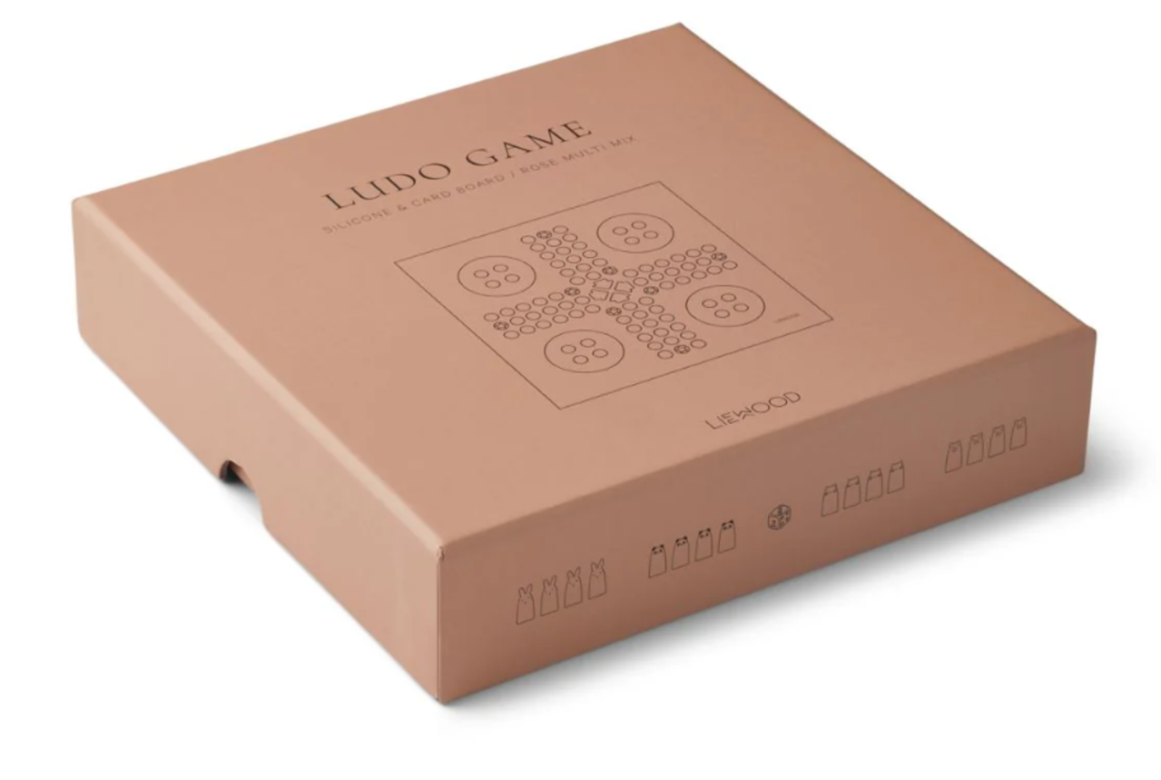 Liewood Bordspel Sarah Ludo Game Rose Multi Mix Liewood Bordspel Sarah Ludo Game Rose Multi Mix
