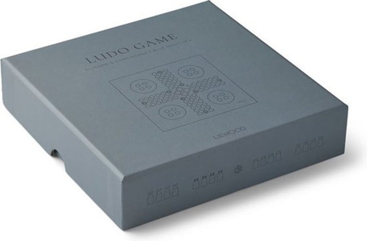 Liewood Bordspel Sarah Ludo Game Blue Multi Mix Liewood Bordspel Sarah Ludo Game Blue Multi Mix