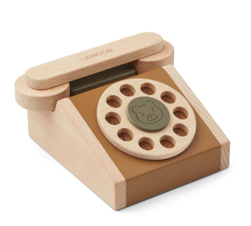 Liewood Selma Classic Phone Golden Caramel Multi mix Liewood Selma Classic Phone Golden Caramel Multi mix