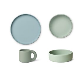 Liewood Siliconen Set Andie Green Multi Mix Liewood Siliconen Set Andie Green Multi Mix
