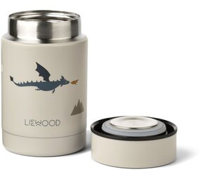 Liewood Nadja Food Jar Little Dragon Dark Sandy Liewood Nadja Food Jar Little Dragon Dark Sandy