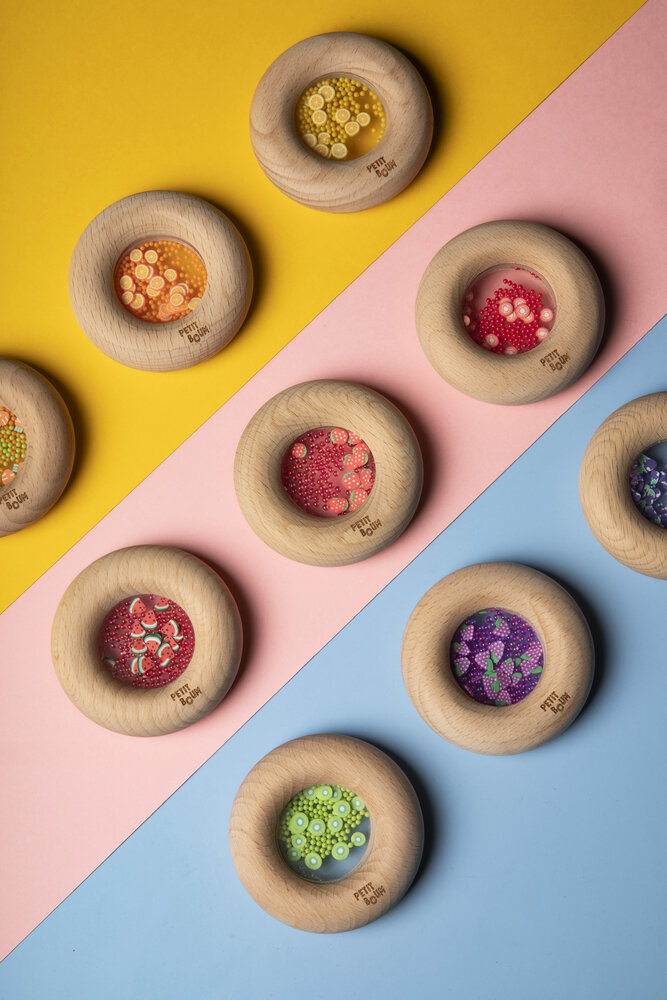 Petit Boum Sensorische Donut Kiwi