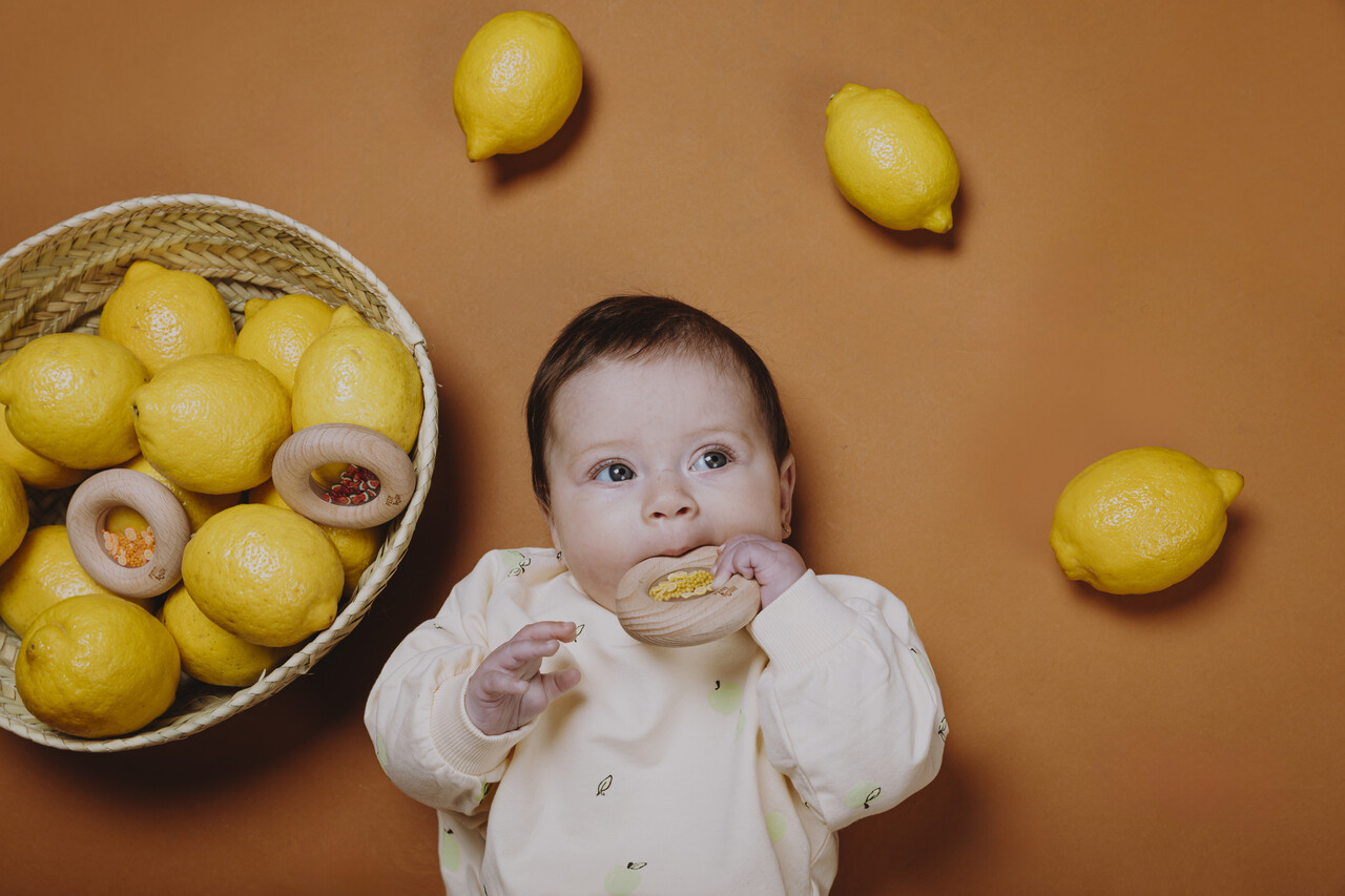 Petit Boum Sensorische Donut Citroen Petit Boum Sensorische Donut Citroen