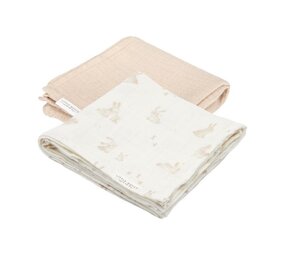 Little Dutch Hydrofiele Doeken Baby Bunny Beige 70 x 70 cm Little Dutch Hydrofiele Doeken Baby Bunny Beige 70 x 70 cm