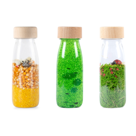Petit Boum Set van 3 Sensorische Flessen Life Petit Boum Set van 3 Sensorische Flessen Life