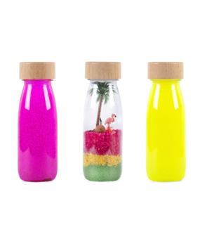 Petit Boum Set van 3 Sensorische Flessen Paradise Petit Boum Set van 3 Sensorische Flessen Paradise