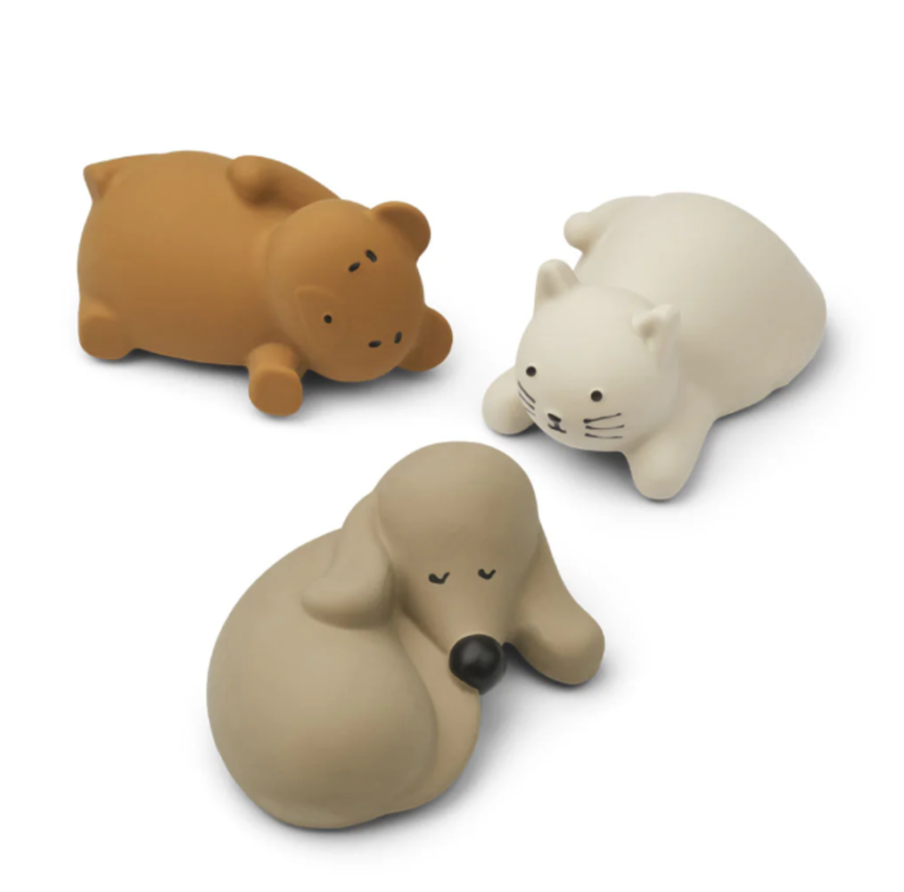 Liewood Nori Badspeeltjes 3-pack Classic Oat Multi Mix Liewood Nori Badspeeltjes 3-pack Classic Oat Multi Mix