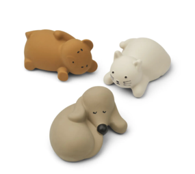 Liewood Nori Badspeeltjes 3-pack Classic Oat Multi Mix Liewood Nori Badspeeltjes 3-pack Classic Oat Multi Mix