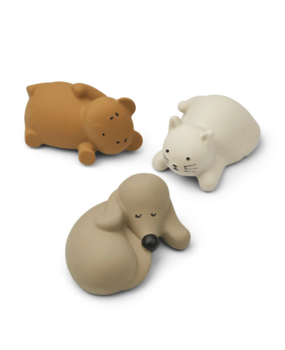 Liewood Nori Badspeeltjes 3-pack Classic Oat Multi Mix