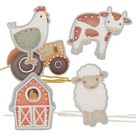 Little Dutch Rijgkaarten Little Farm Little Dutch Rijgkaarten Little Farm