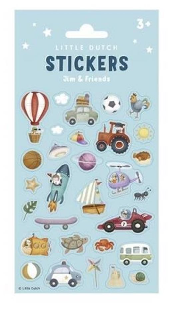 Stickervel Jim &amp; Friends afbeelding