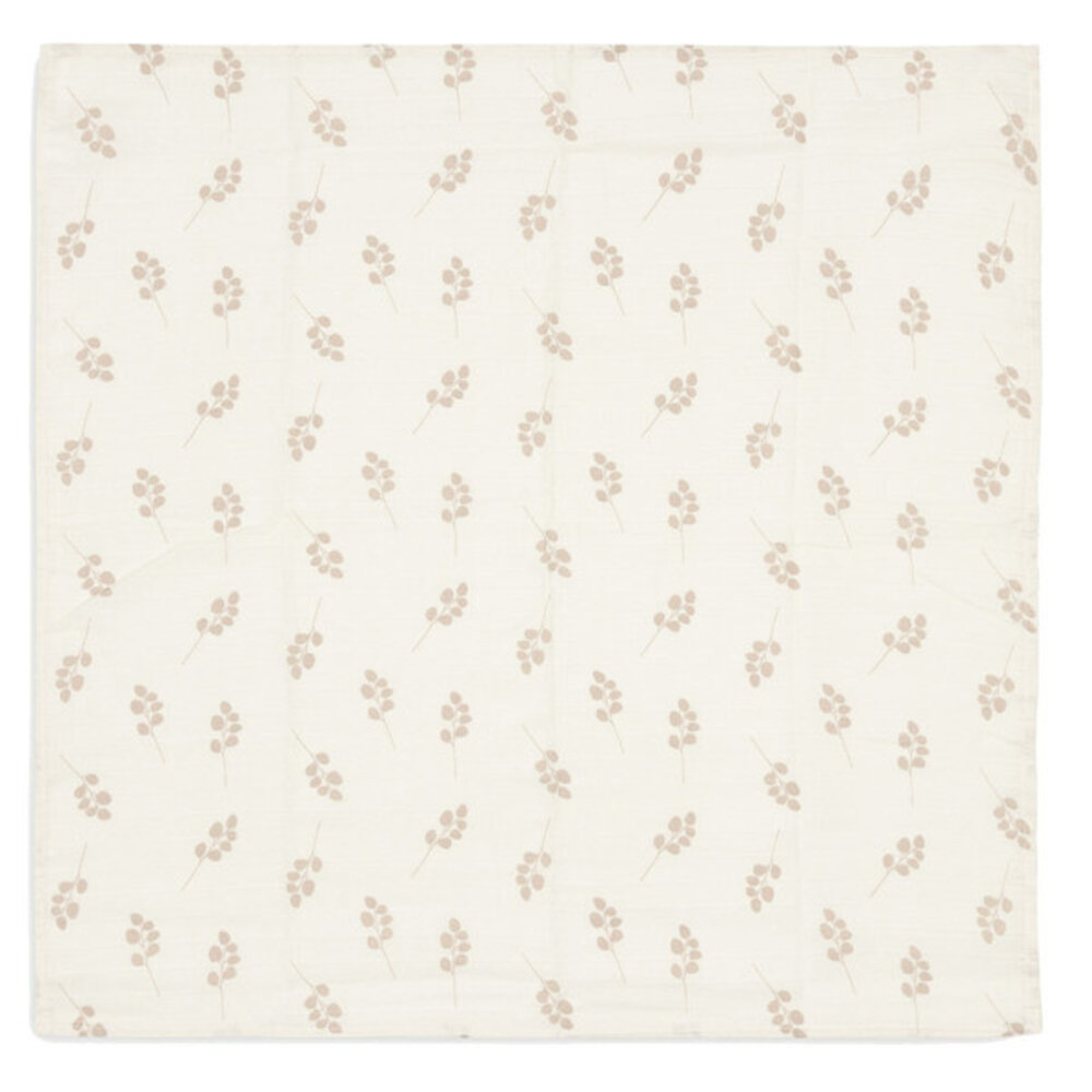 Jollein  Hydrofiele Doek Large 115x115cm Twig Wild  Rose (2pack) Jollein  Hydrofiele Doek Large 115x115cm Twig Wild  Rose (2pack)