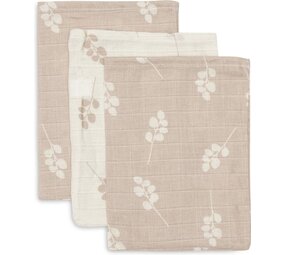 Jollein Hydrofiel Washandje 15x20cm Twig Wild Rose  (3pack) Jollein Hydrofiel Washandje 15x20cm Twig Wild Rose  (3pack)