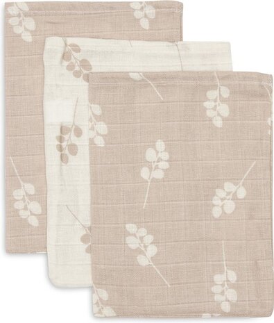 Jollein Hydrofiel Washandje 15x20cm Twig Wild Rose  (3pack) Jollein Hydrofiel Washandje 15x20cm Twig Wild Rose  (3pack)