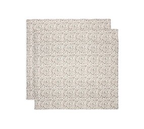 Jollein Hydrofiele Doek Large 115x115cm Retro Flowers (2pack) Jollein Hydrofiele Doek Large 115x115cm Retro Flowers (2pack)