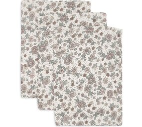 Jollein Hydrofiel Washandje 15x20cm Retro Flowers  (3pack) Jollein Hydrofiel Washandje 15x20cm Retro Flowers  (3pack)
