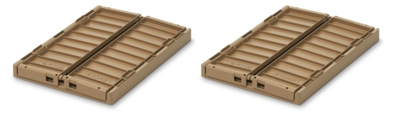 Liewood Weston krat S Oat set van 2 Liewood Weston krat S Oat set van 2