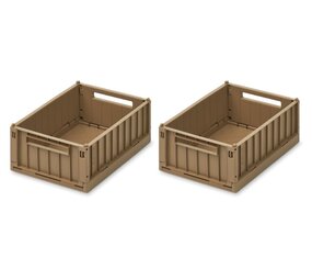 Liewood Weston krat S Oat set van 2 Liewood Weston krat S Oat set van 2