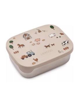 Liewood Lunchbox Arthur Farm Sandy