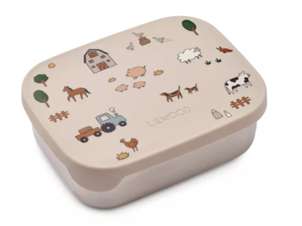 Liewood Lunchbox Arthur Farm Sandy Liewood Lunchbox Arthur Farm Sandy