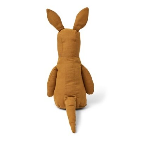 Liewood Knuffel Halfdan Kangaroo Golden Caramel maat L Liewood Knuffel Halfdan Kangaroo Golden Caramel maat L