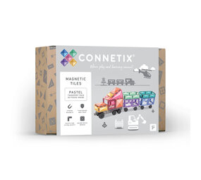 Connetix Magnetische Tegels Pastel Transport 50 stuks Connetix Magnetische Tegels Pastel Transport 50 stuks