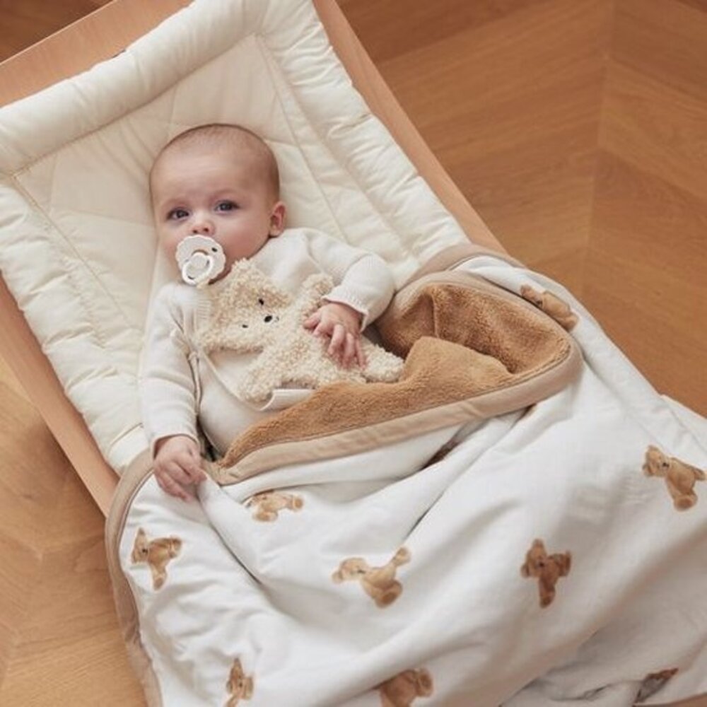 Jollein Hydrofiele Doek Large 115x115cm Teddy Bear (2pack) Jollein Hydrofiele Doek Large 115x115cm Teddy Bear (2pack)