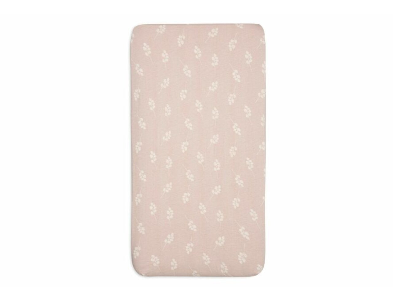 Jollein  Hoeslaken Jersey 40/50x80/90cm Twig Wild  Rose Jollein  Hoeslaken Jersey 40/50x80/90cm Twig Wild  Rose